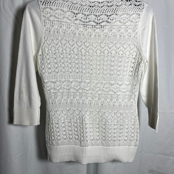 Anthropologie by Beth‎ Bowley white cardigan - Picture 5 of 9